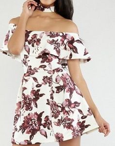 Choker Neck Skater dress